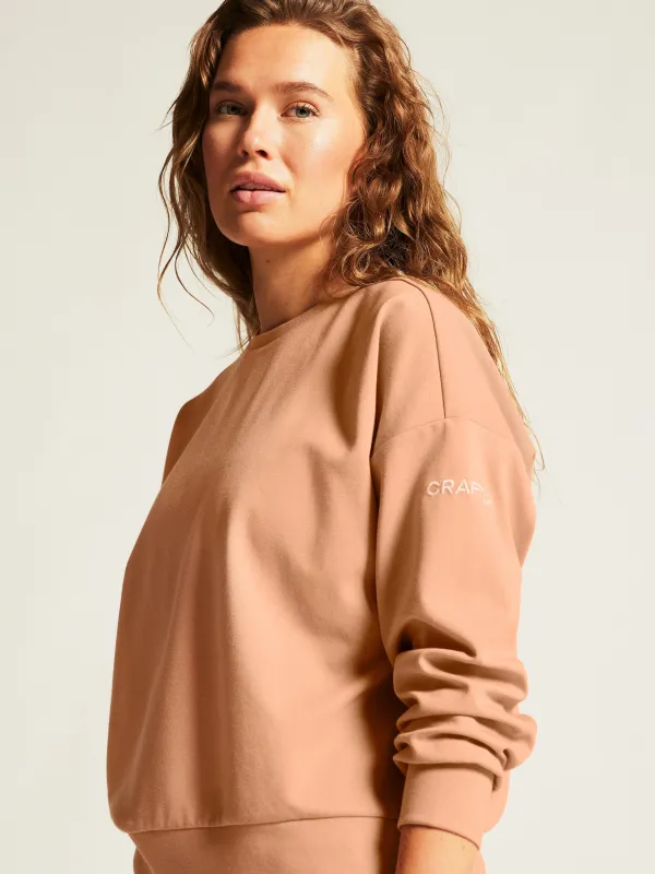 WOMEN'S ADV JOIN SWEATSHIRT - SYRUP sold by Craft Sportswear