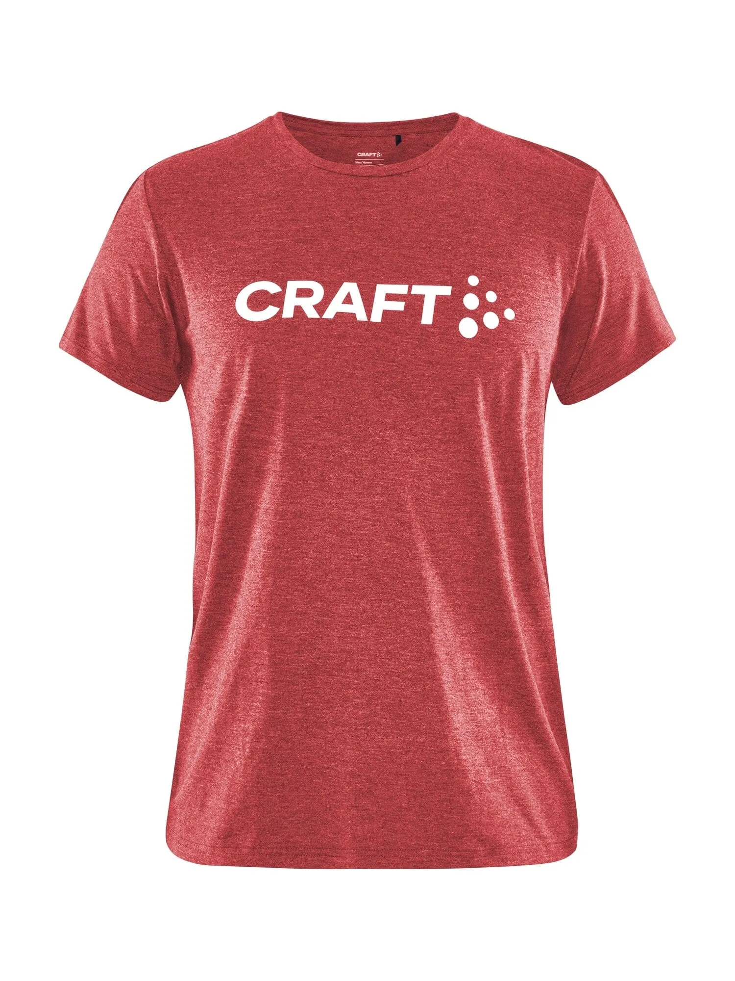 Women's Community Tri Blend Tee - BRIGHT RED MELANGE sold by Craft Sportswear