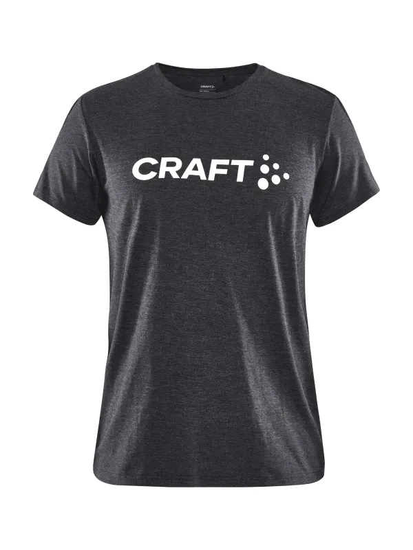 Women's Community Tri Blend Tee - Black Melange sold by Craft Sportswear