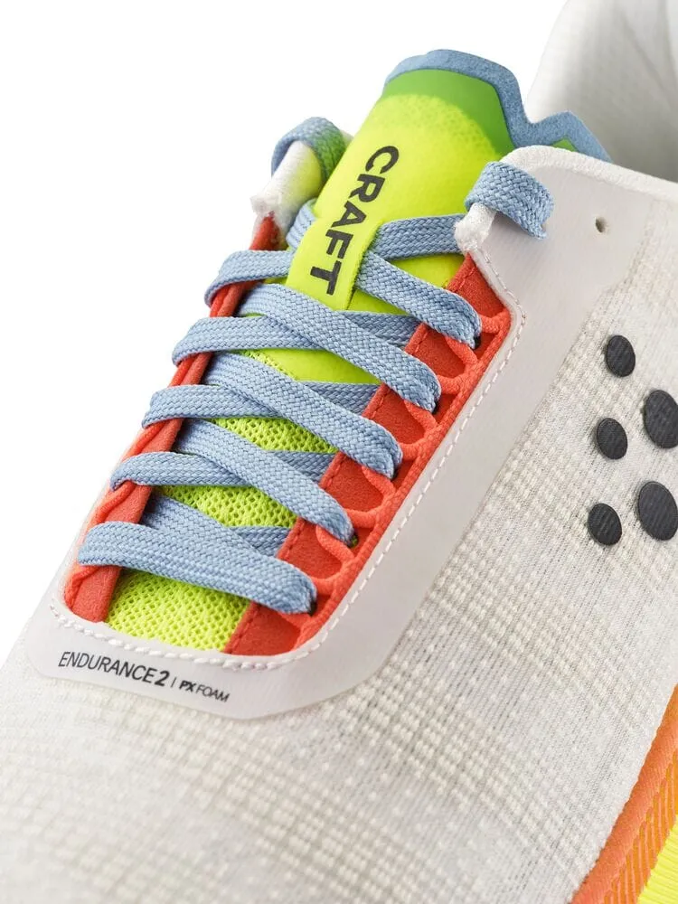 Women's Endurance 2 Running Shoe - Ash White/Shock sold by Craft Sportswear product image thumbnail 4