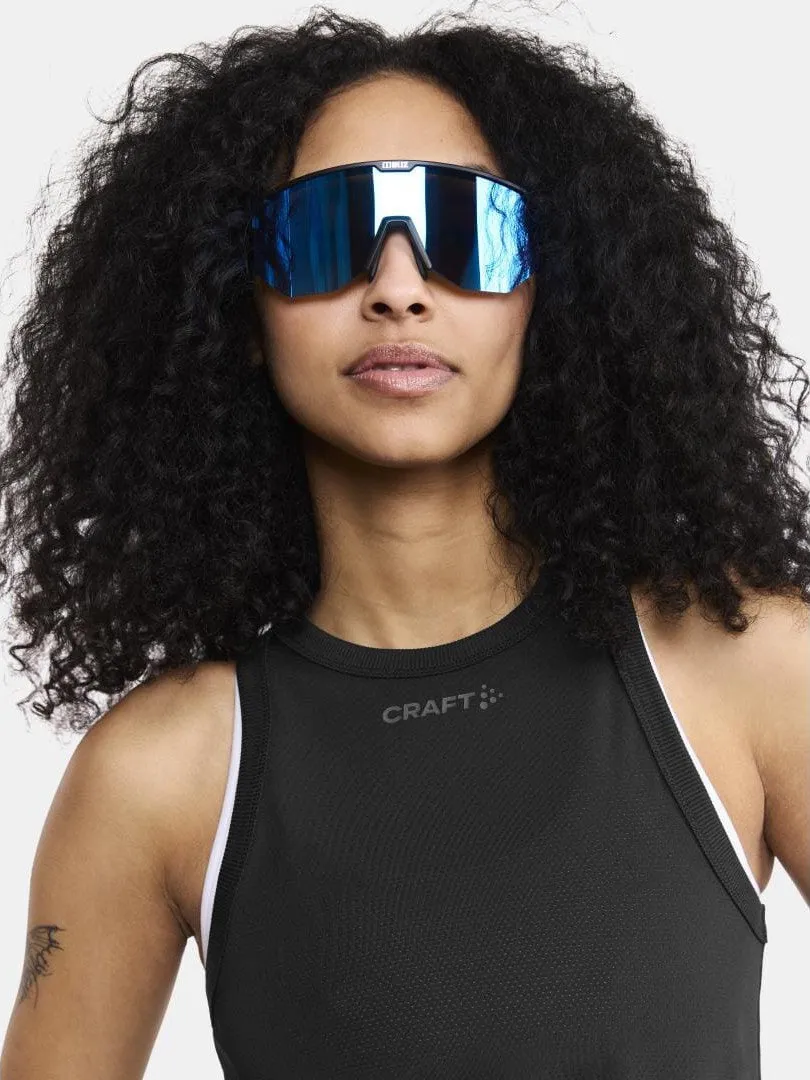 WOMEN'S CORE TONE MESH TRAINING SINGLET - Black sold by Craft Sportswear product image thumbnail 2