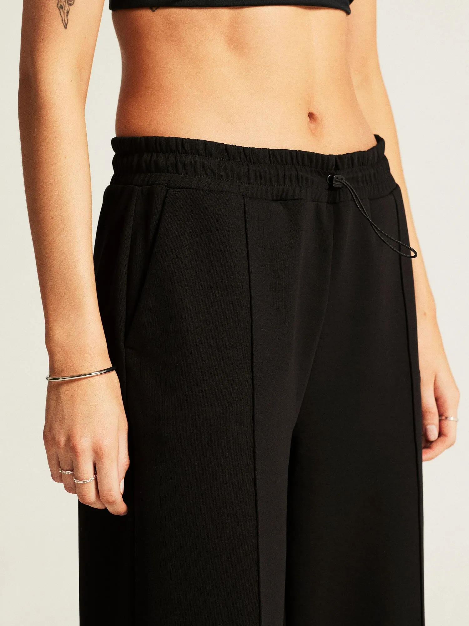 Women's ADV Join Wide Sweat Pant - Black sold by Craft Sportswear