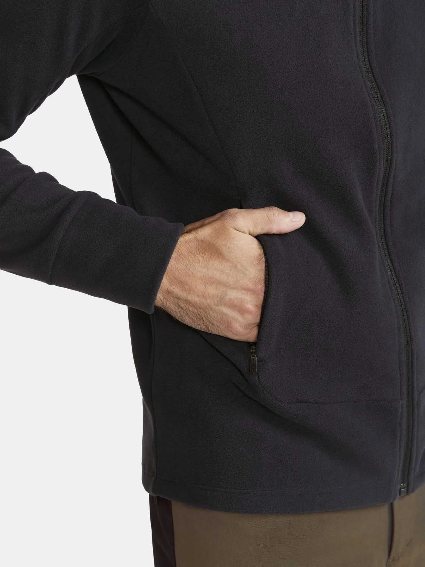 MENS ADV FLEECE MIDLAYER - Black sold by Craft Sportswear product image thumbnail 4