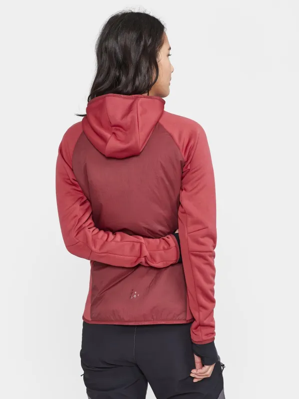 Womens ADV Hybrid Midlayer - ASTRO-BLACK sold by Craft Sportswear