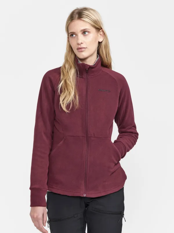 Womens ADV Fleece Midlayer - PUNSCH sold by Craft Sportswear
