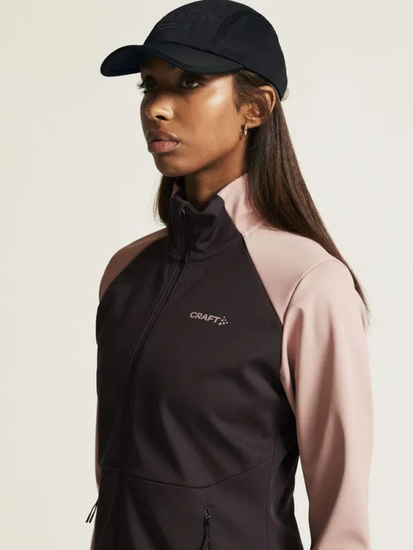 WOMENS CORE XC SKI TRAINING JACKET - DK PLUM/CHARM sold by Craft Sportswear