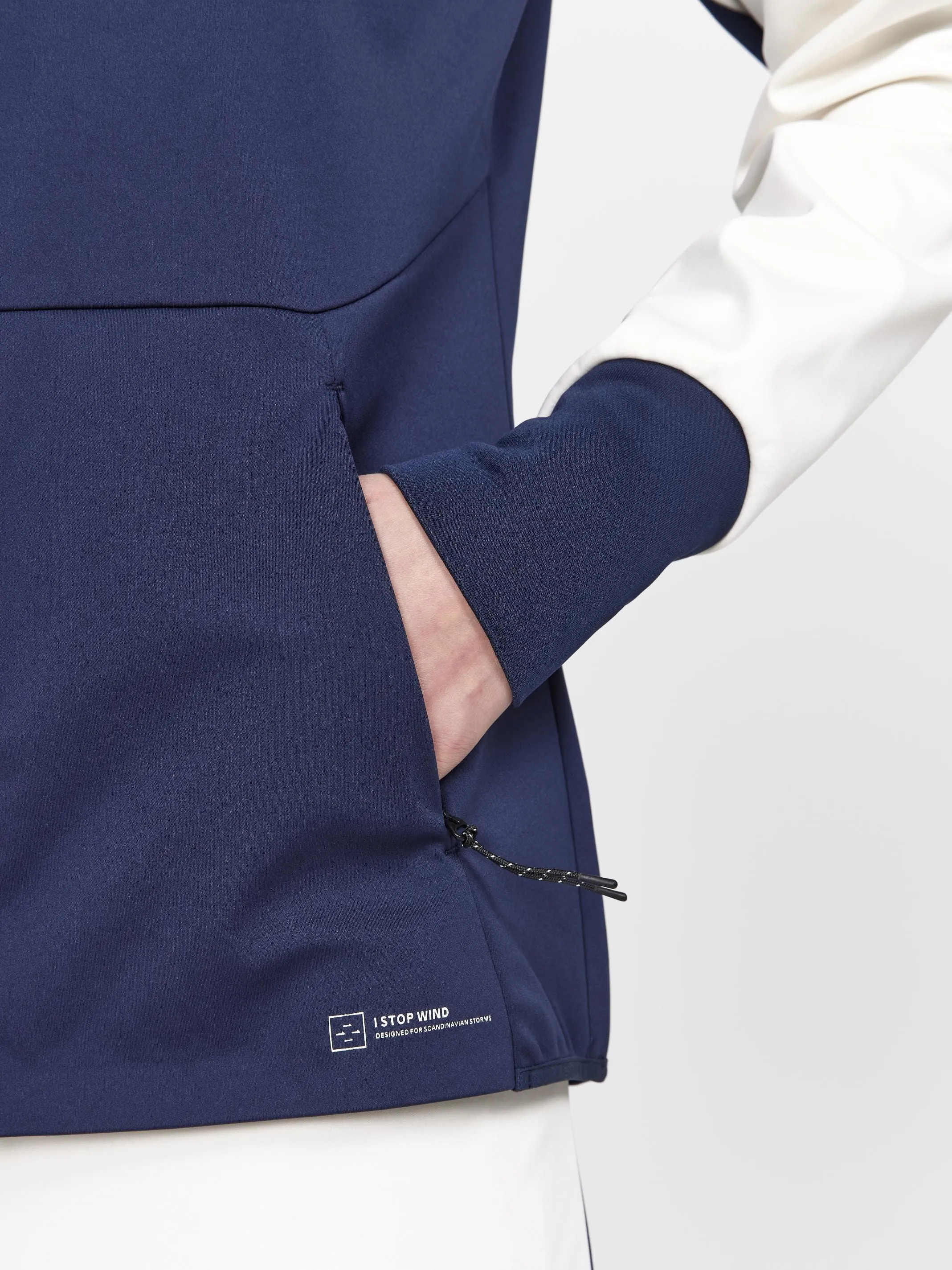 Women's Core XC Ski Training Jacket - Tofu/Blaze sold by Craft Sportswear product image thumbnail 4