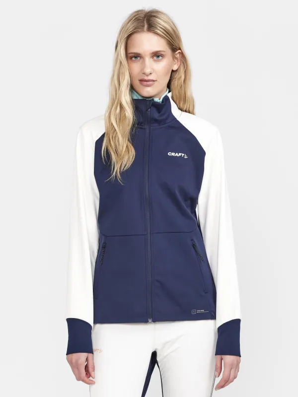 WOMENS CORE XC SKI TRAINING JACKET - TOFU-BLAZE sold by Craft Sportswear