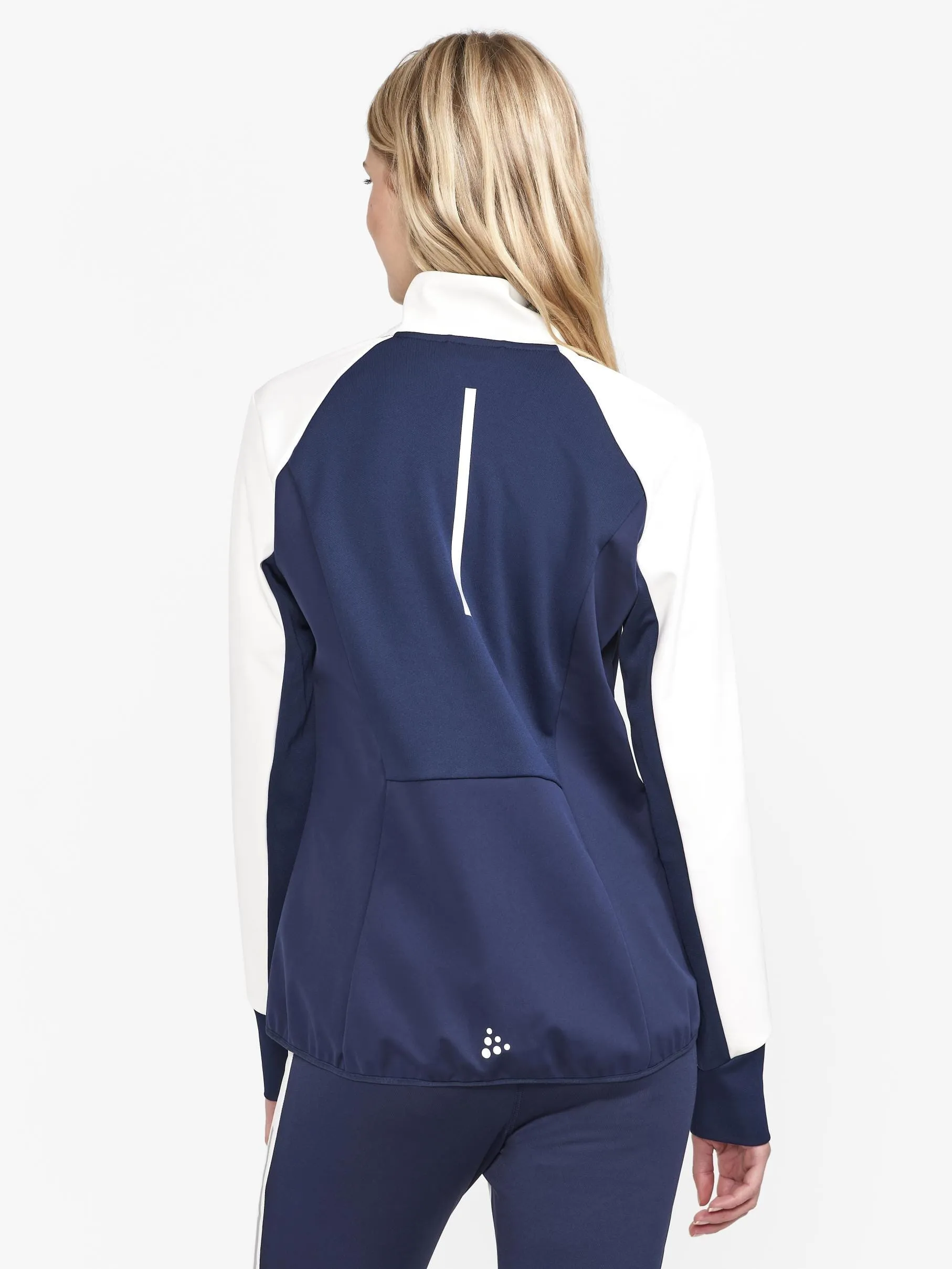 Women's Core XC Ski Training Jacket - Tofu/Blaze sold by Craft Sportswear product image thumbnail 2