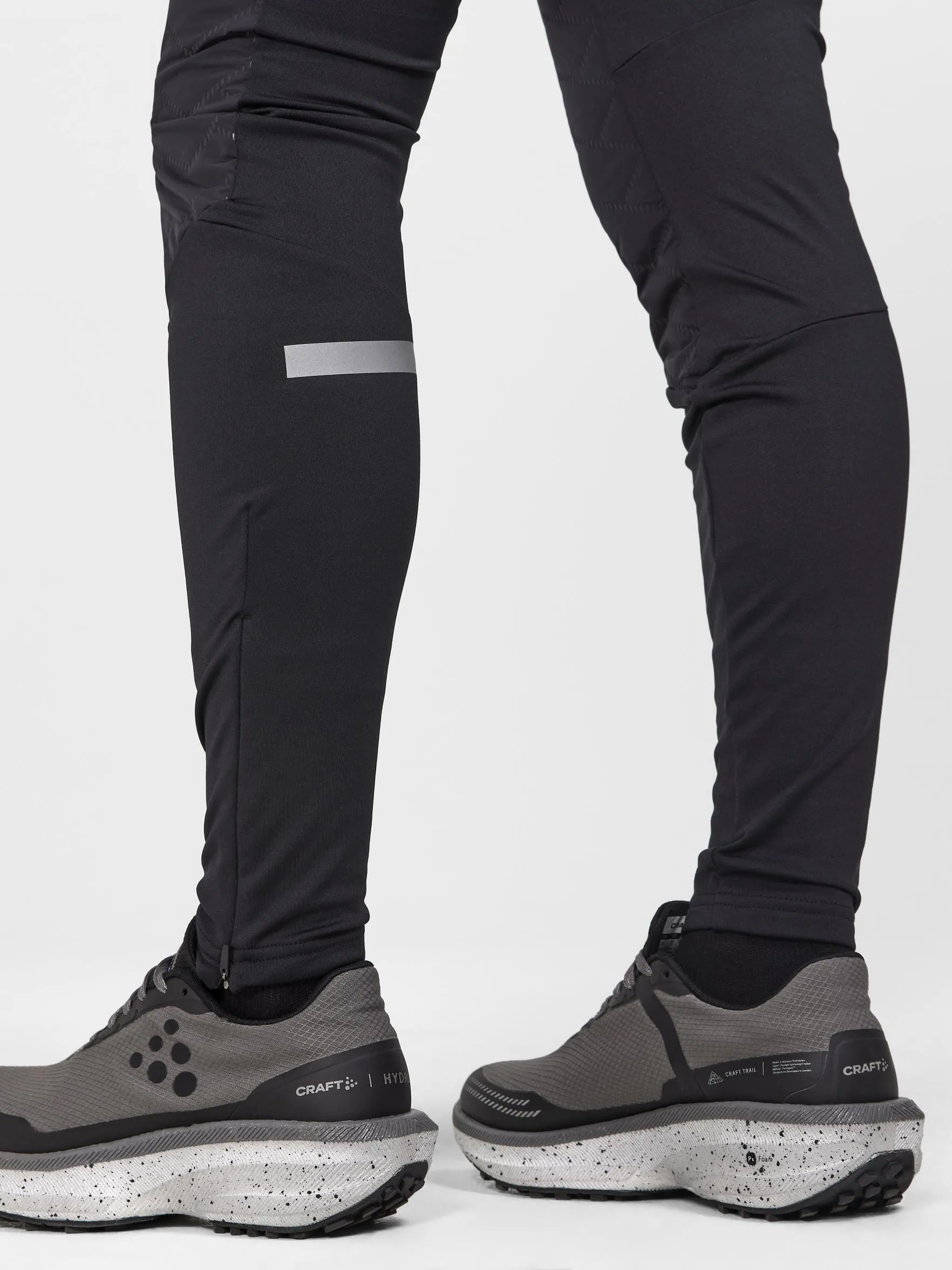 Women's ADV SubZ Warm Running Tights 3 - Black sold by Craft Sportswear product image thumbnail 2