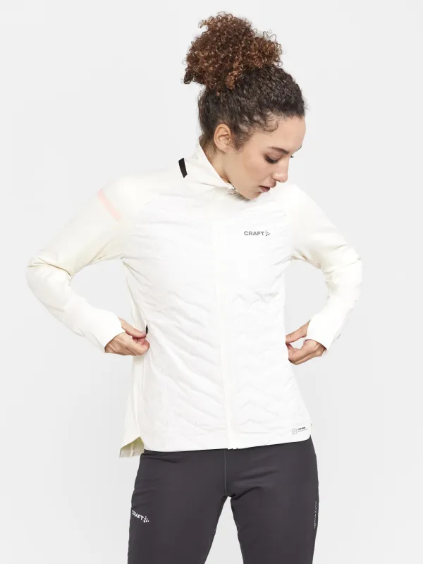 WOMENS ADV SUBZ RUNNING JACKET 3 - TOFU sold by Craft Sportswear