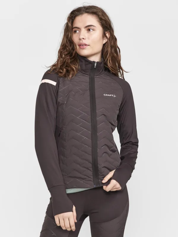 WOMENS ADV SUBZ RUNNING JACKET 3 - BARK sold by Craft Sportswear