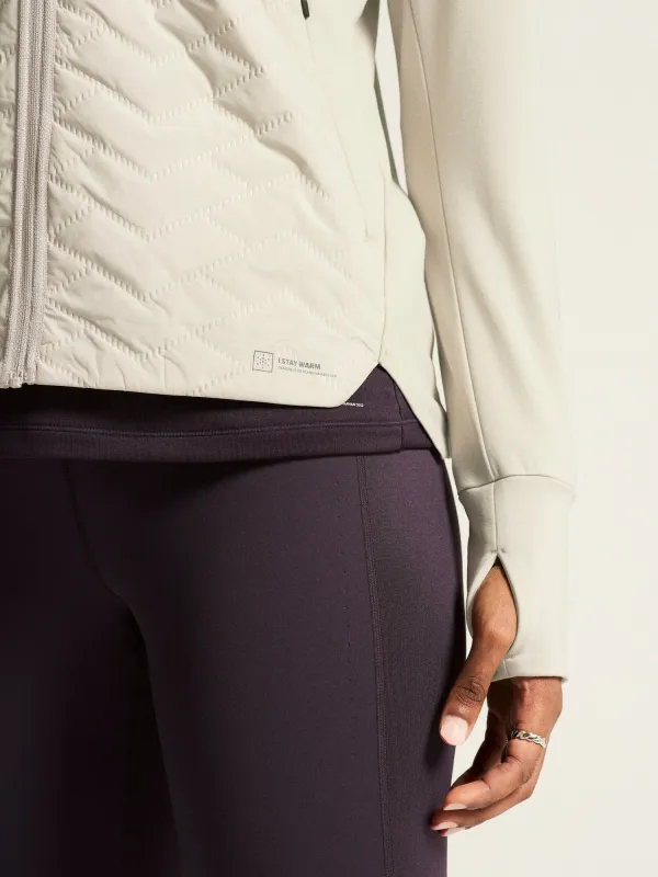 WOMENS ADV SUBZ RUNNING JACKET 3 - PLASTER sold by Craft Sportswear