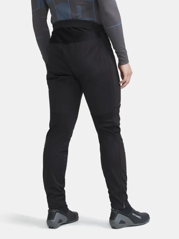 MENS CORE XC SKI TRAINING FZ PANTS - Black sold by Craft Sportswear