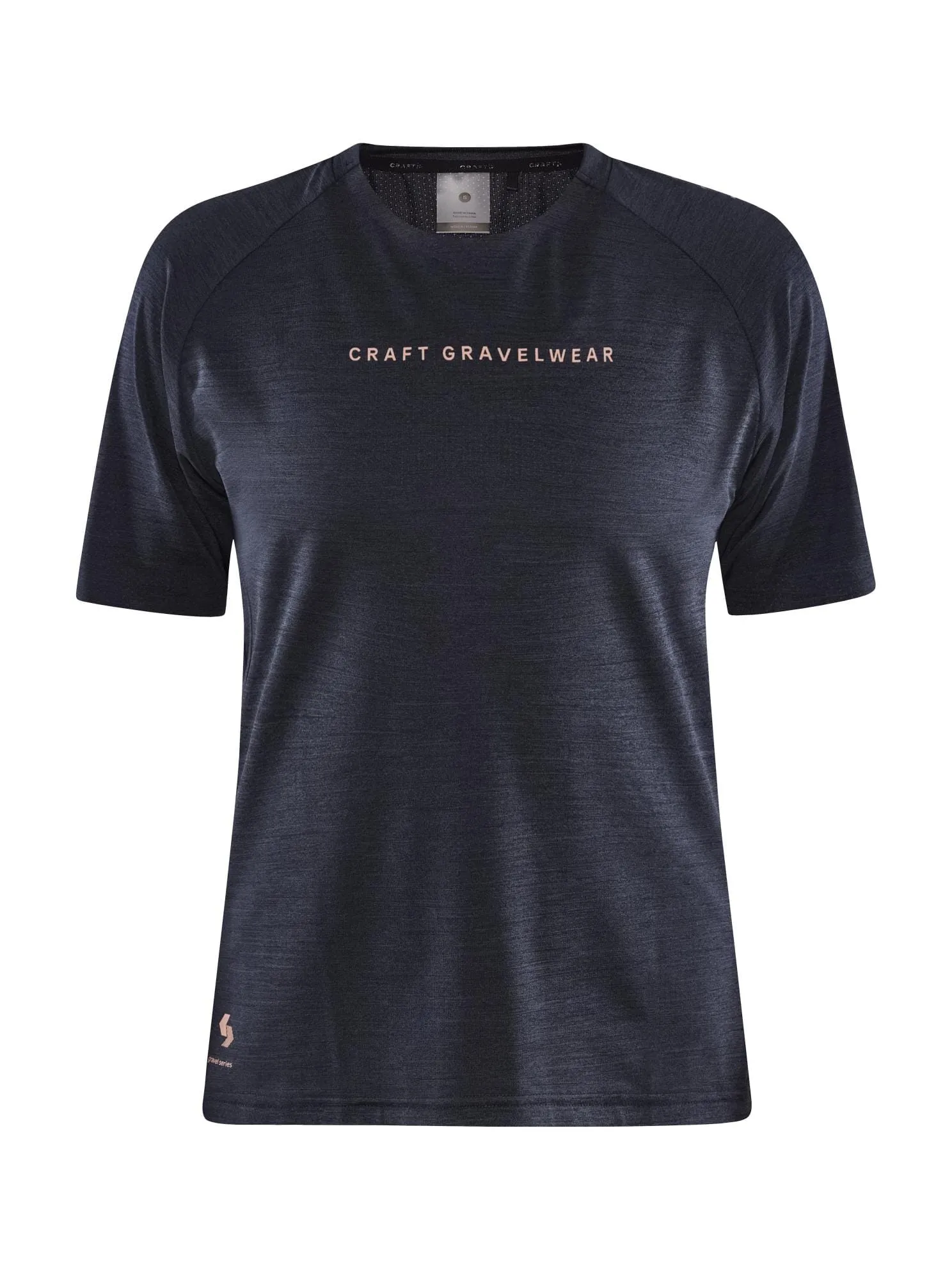 Women's ADV Gravel Bike Short Sleeve Tee - Black Melange sold by Craft Sportswear product image thumbnail 4