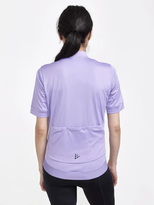 Women's Core Essence Bike Jersey Regular Fit - LAVENDER sold by Craft Sportswear