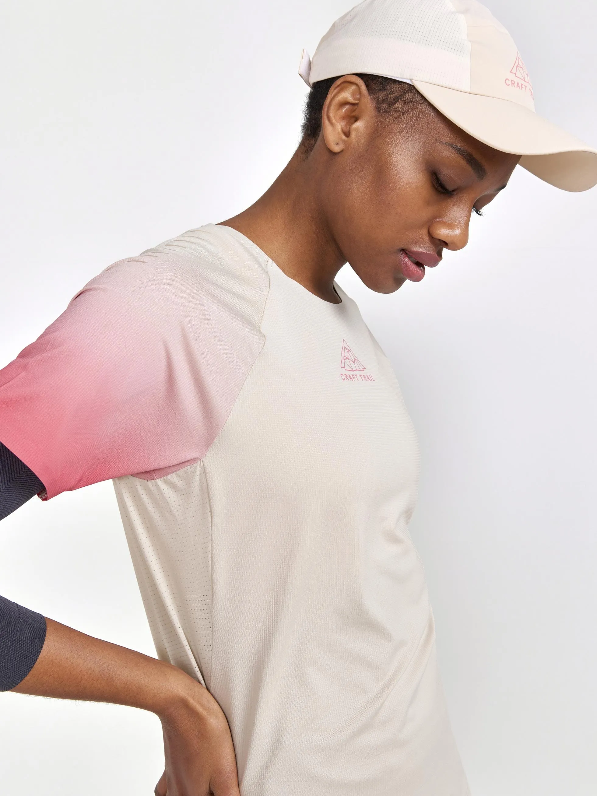 Women's Pro Trail Running Short-Sleeve Tee sold by Craft Sportswear product image thumbnail 2