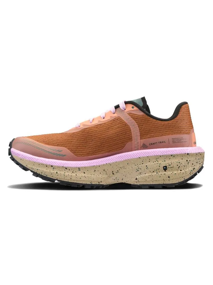 Women's Endurance Trail Running Shoe - Mud/Whiz sold by Craft Sportswear