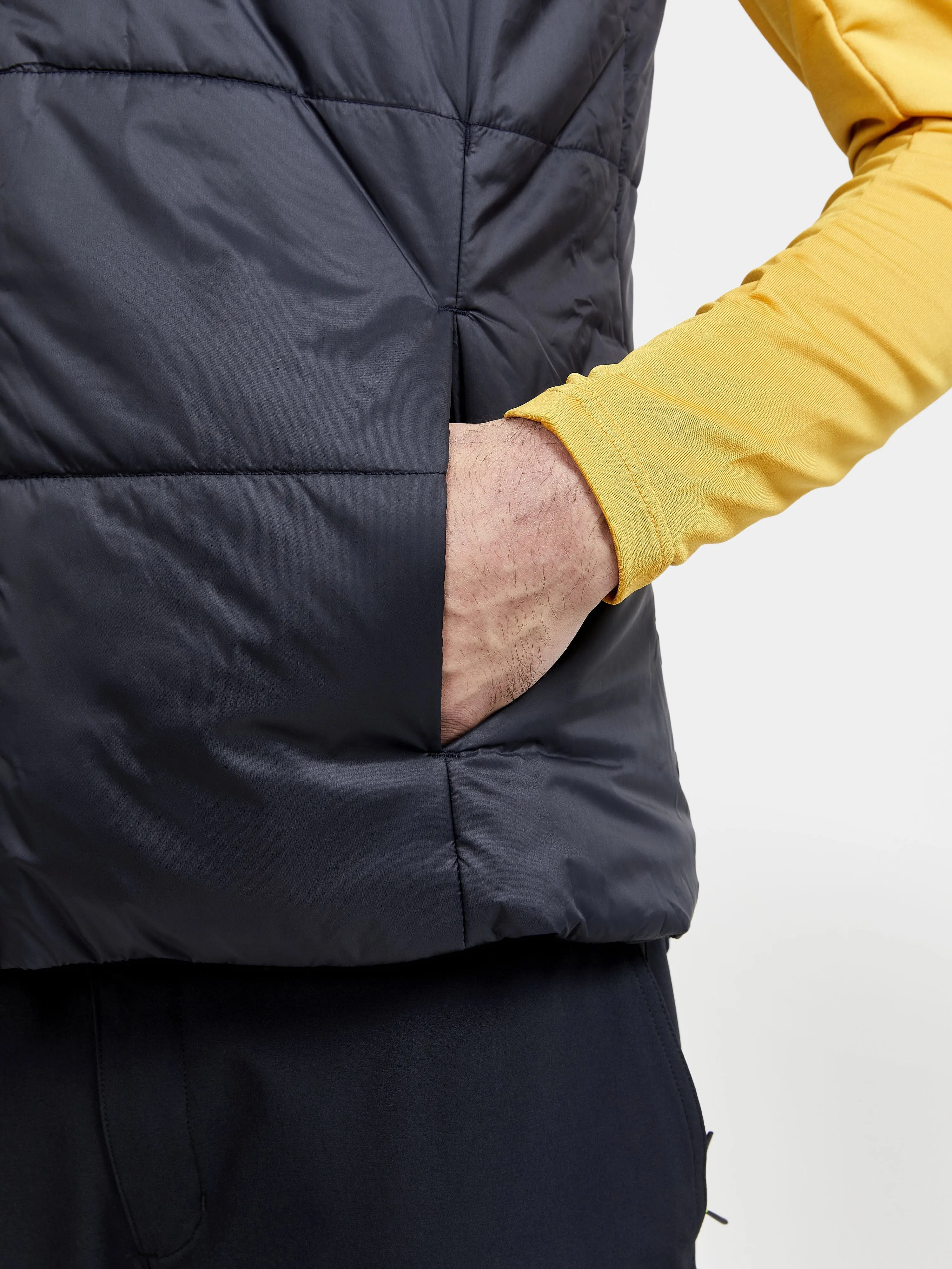 Men's Core Light Padded Vest - Black sold by Craft Sportswear product image thumbnail 4