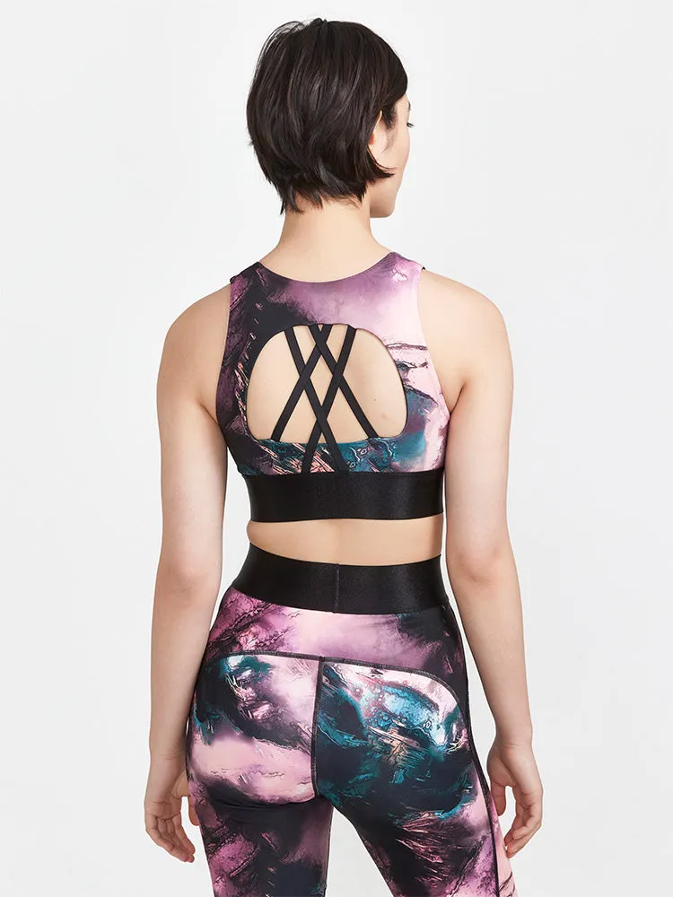 Women's ADV Hit Sport Top - BLACK/MULTI sold by Craft Sportswear product image thumbnail 5