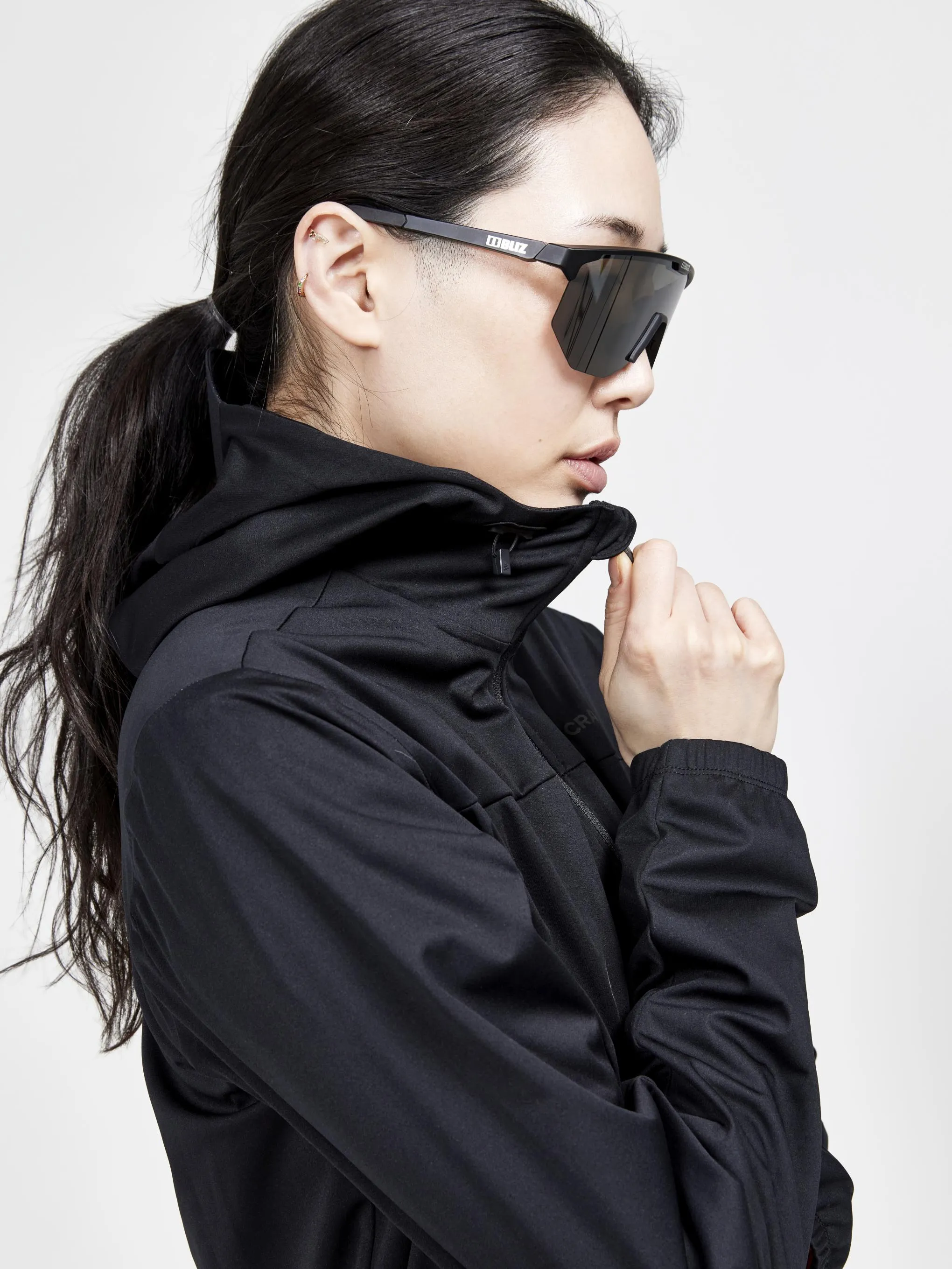 WOMEN'S ADV ESSENCE HYDRO JACKET - Black sold by Craft Sportswear product image thumbnail 4