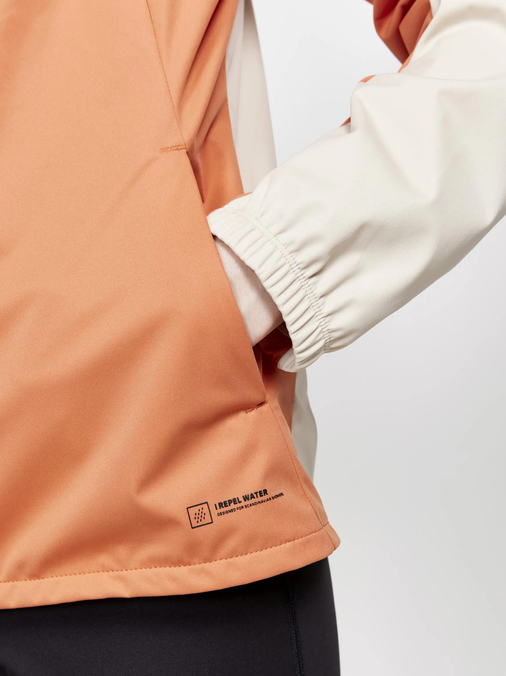 WOMEN'S ADV ESSENCE HYDRO JACKET - RUSTY GLOW-ECRU sold by Craft Sportswear product image thumbnail 4