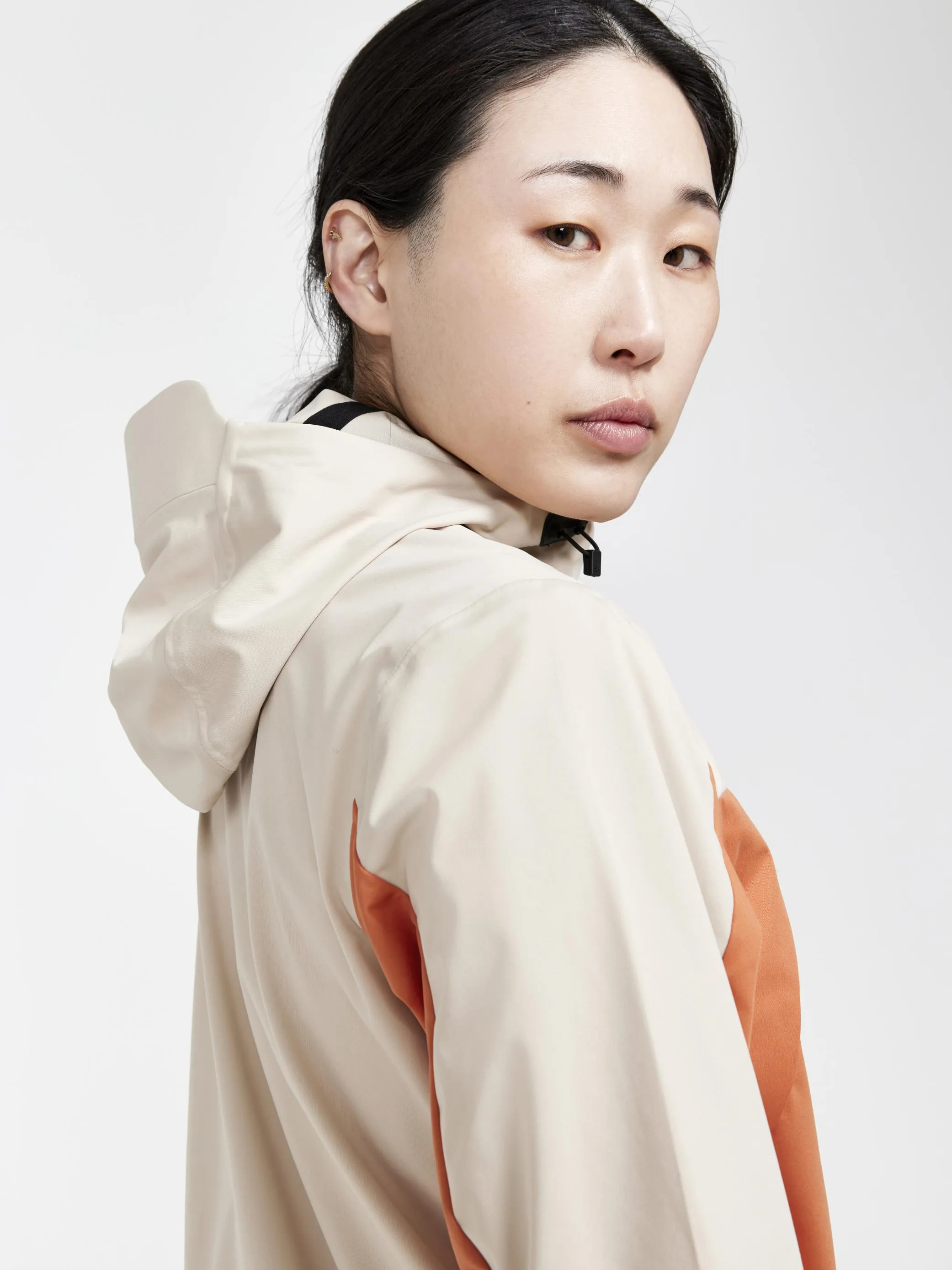 WOMEN'S ADV ESSENCE HYDRO JACKET - RUSTY GLOW-ECRU sold by Craft Sportswear product image thumbnail 3