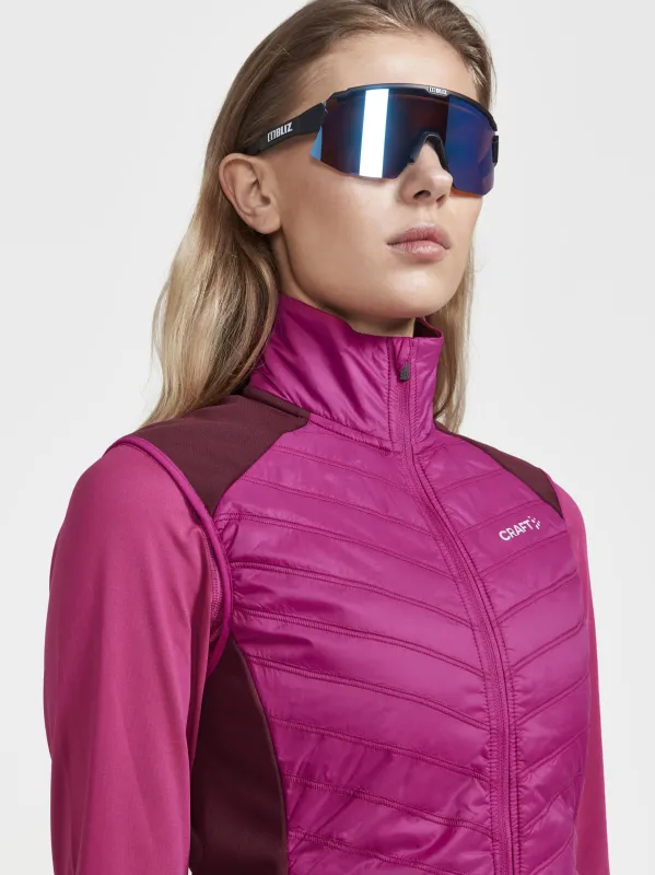 WOMEN'S ADV ESSENCE WARM VEST - ROXO sold by Craft Sportswear