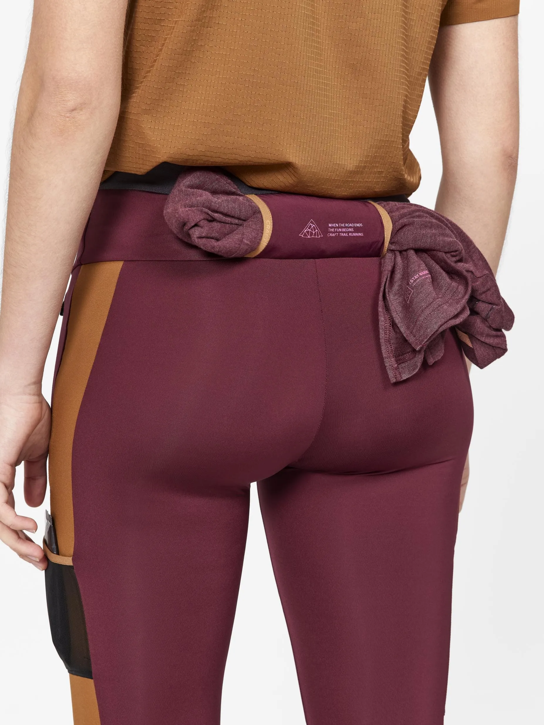 Women's PRO Trail Running Tights - PUNSCH-ROOTS sold by Craft Sportswear product image thumbnail 3