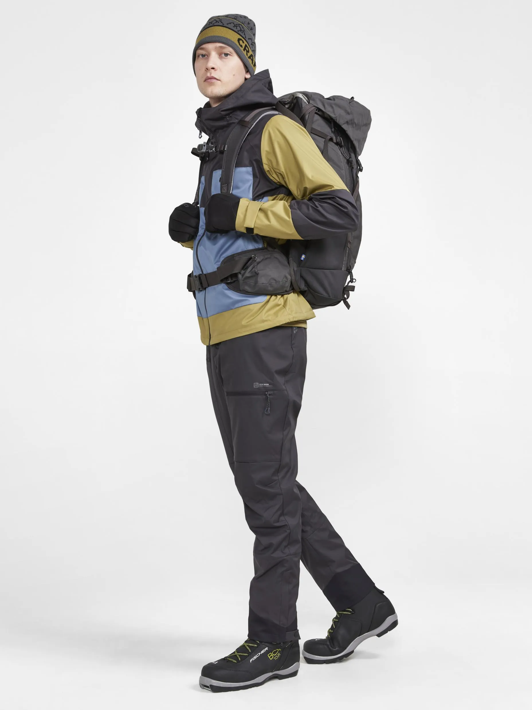 Men's ADV Backcountry Jacket - SLATE-FLOW sold by Craft Sportswear product image thumbnail 4