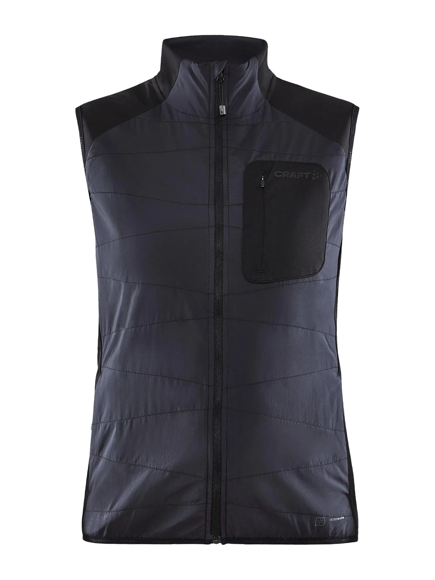WOMEN'S CORE XC SKI TRAINING INSULATE VEST - Black sold by Craft Sportswear product image thumbnail 4