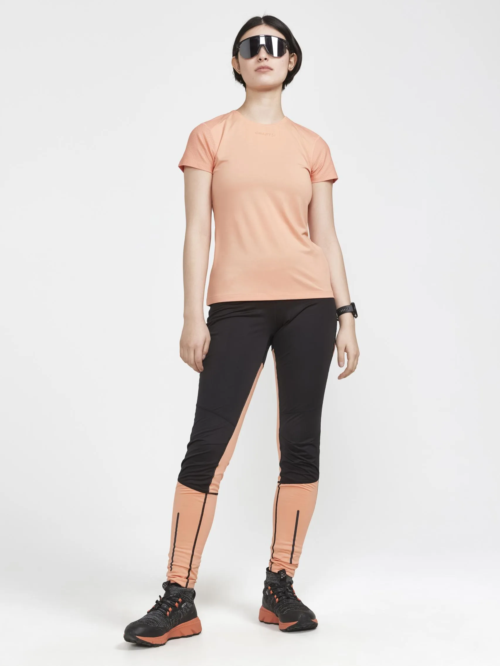 WOMENS ADV ESSENCE SS SLIM TEE - GLOW sold by Craft Sportswear product image thumbnail 4