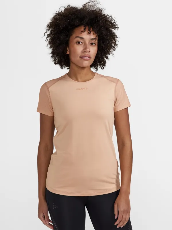 WOMENS ADV ESSENCE SS SLIM TEE - CLIFF sold by Craft Sportswear