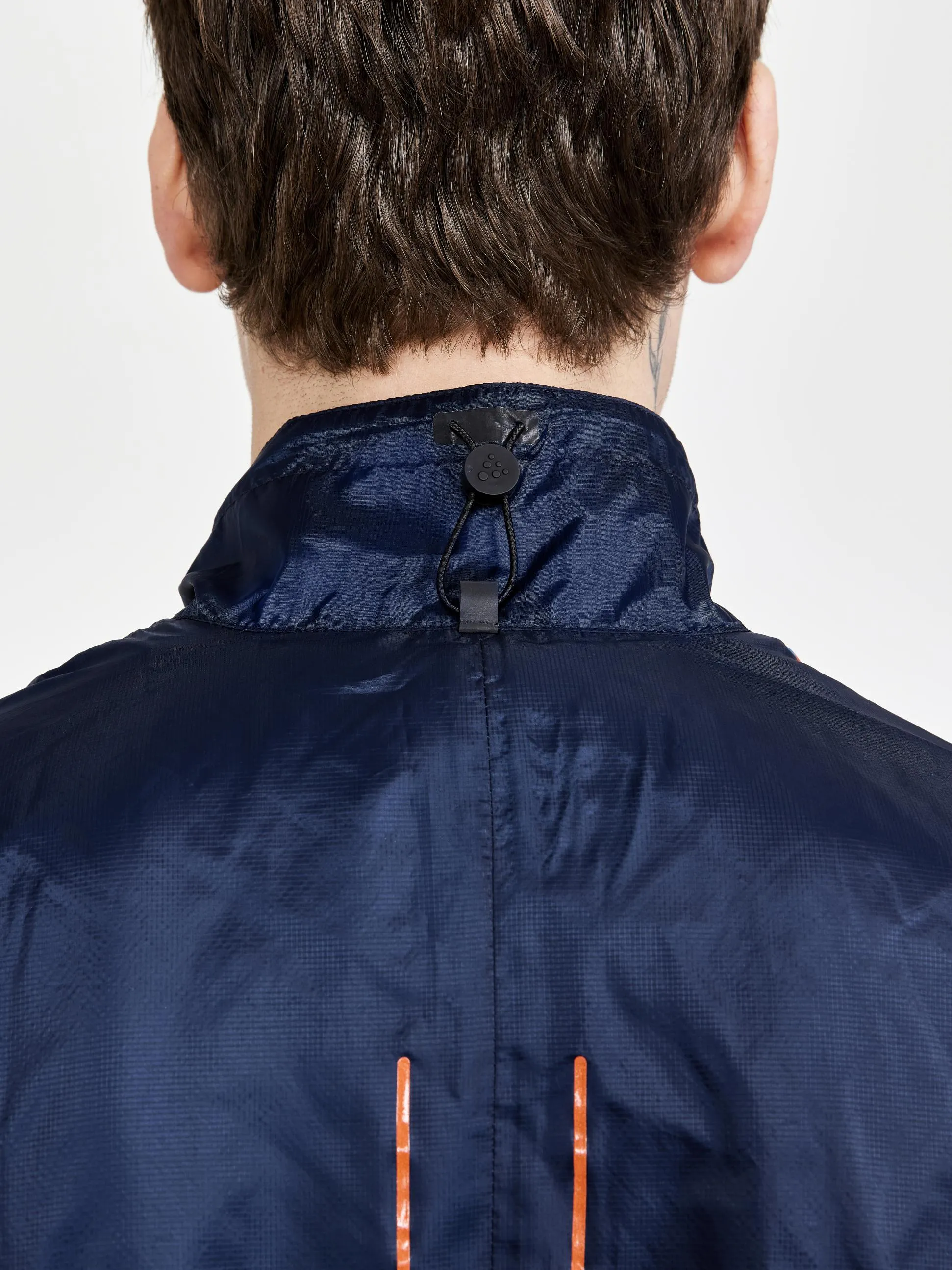 MEN'S PRO DAZZLE CAMO RUNNING JACKET - BLAZE/P DAZZLE CAMO sold by Craft Sportswear product image thumbnail 2