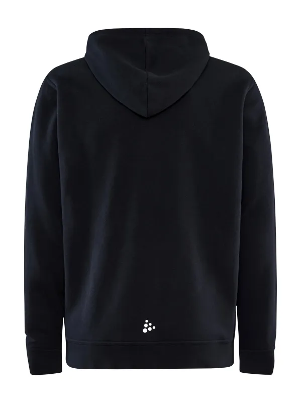 Men's Zone Full Zip Hoodie - Black sold by Craft Sportswear
