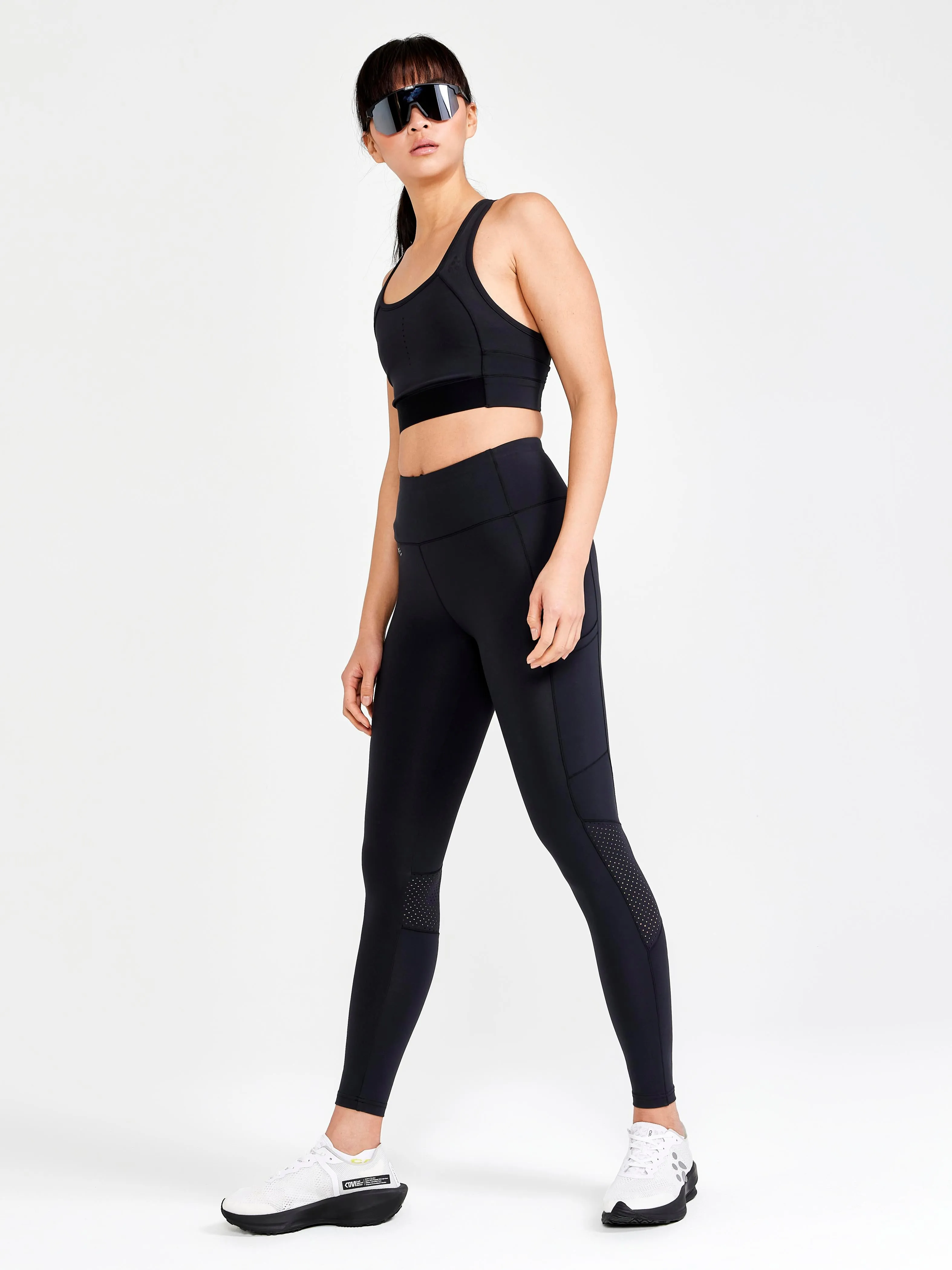 Women's ADV Essence Training Tights 2 - Black sold by Craft Sportswear product image thumbnail 4