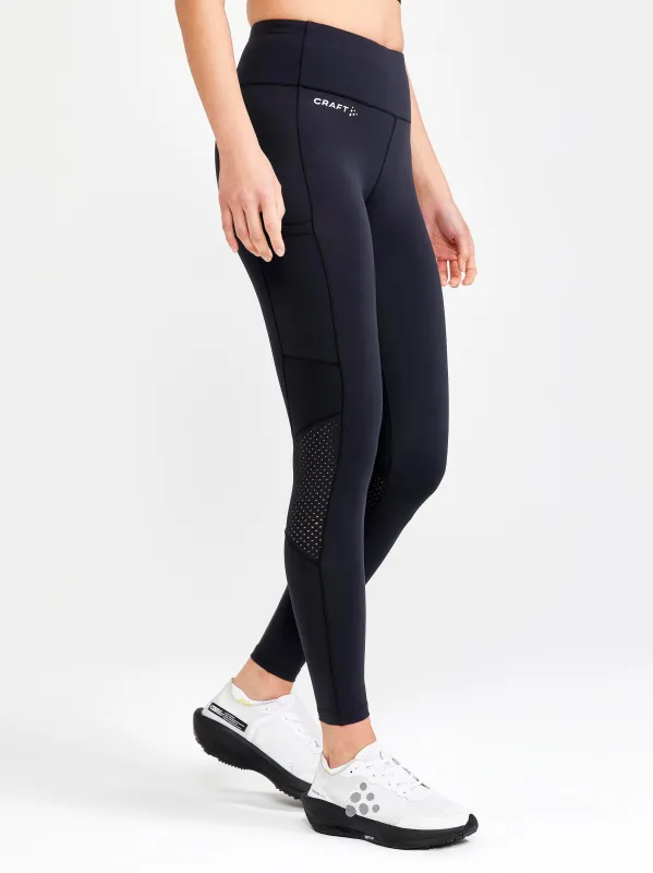 WOMEN'S ADV ESSENCE TRAINING TIGHTS 2 - Black sold by Craft Sportswear