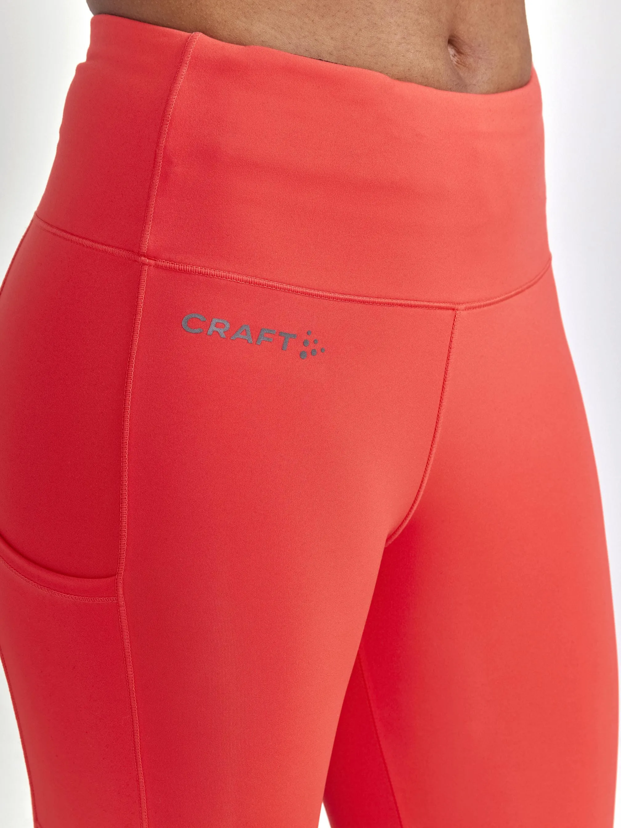 Women's ADV Essence Training Tights 2 - REDDISH sold by Craft Sportswear product image thumbnail 3