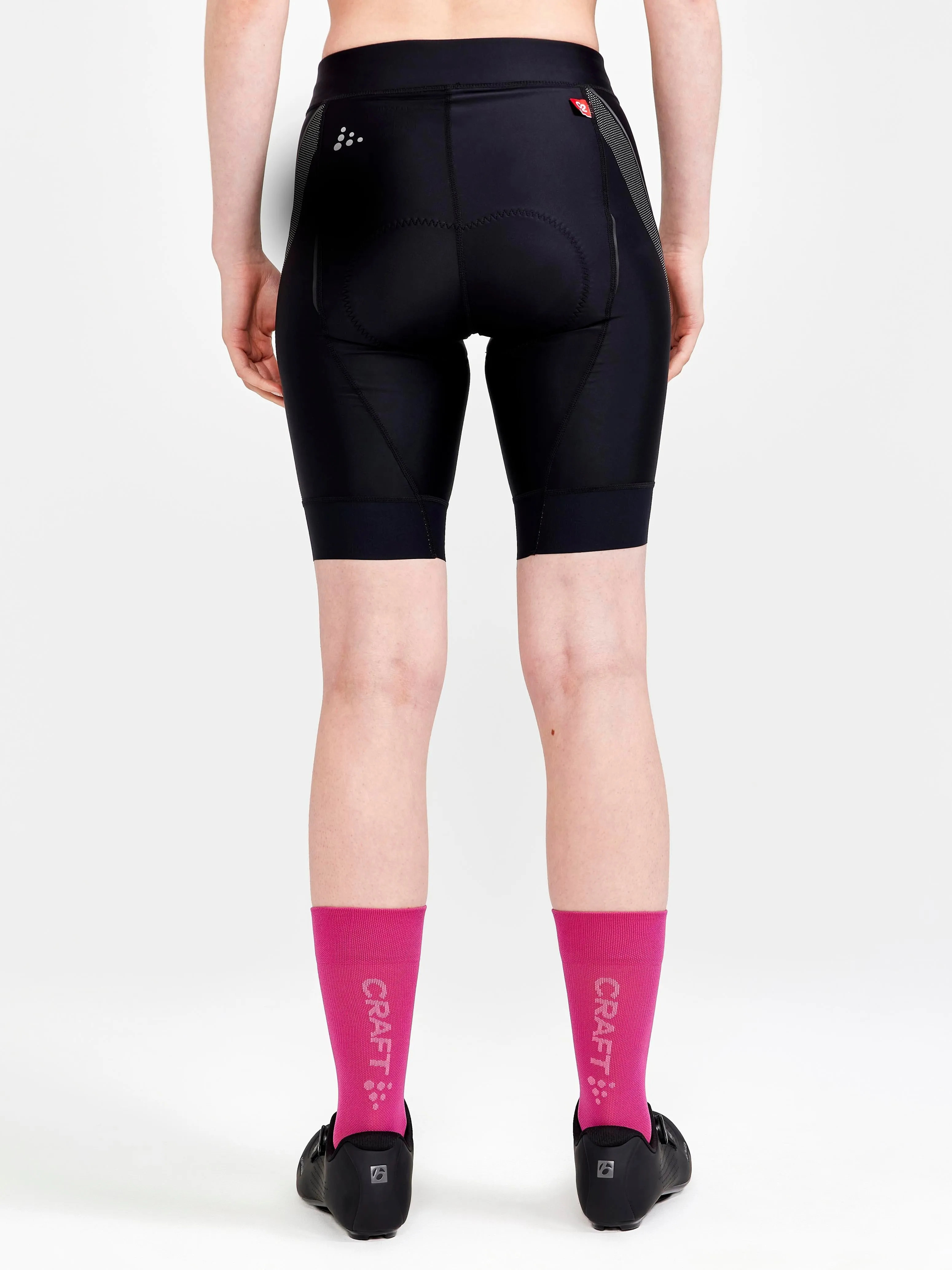 WOMEN'S ADV ENDUR LUMEN CYCLING SHORTS - Black sold by Craft Sportswear