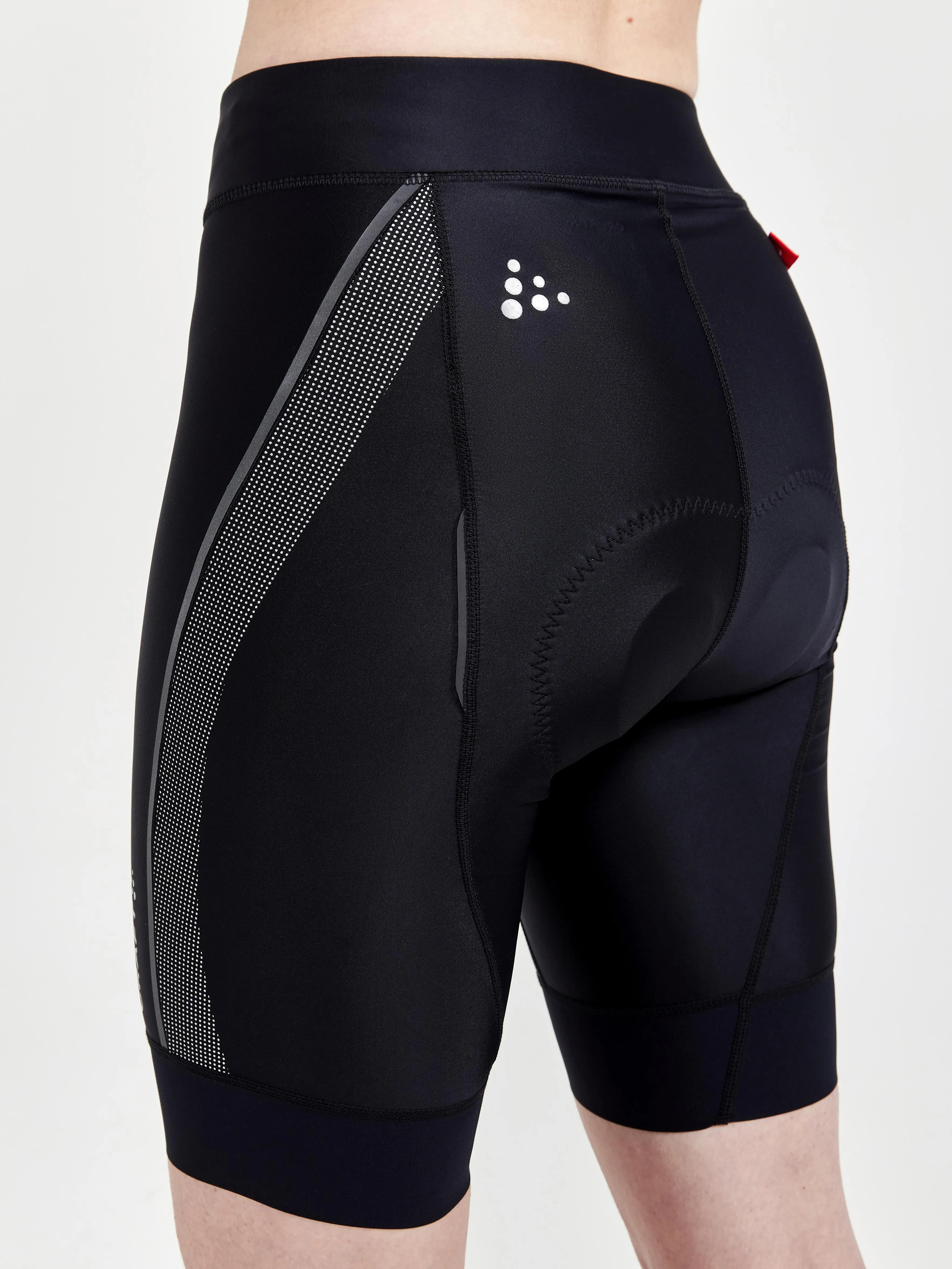 WOMEN'S ADV ENDUR LUMEN CYCLING SHORTS - Black sold by Craft Sportswear product image thumbnail 3