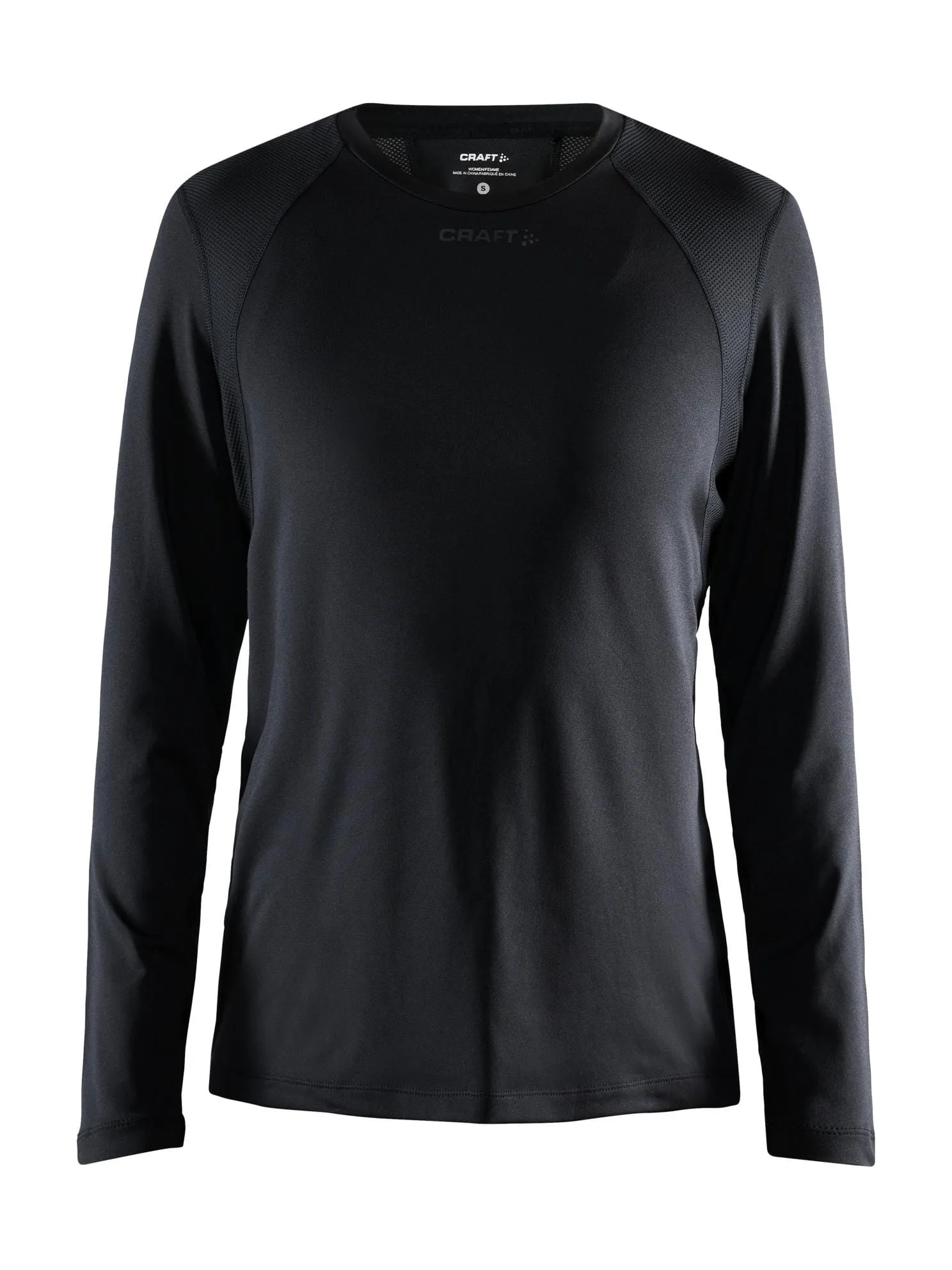 WOMEN'S ADV ESSENCE LONG SLEEVE TRAINING TEE - Black sold by Craft Sportswear product image thumbnail 5
