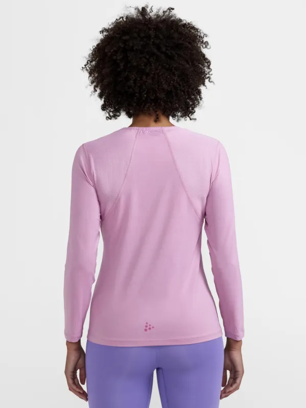 WOMEN'S ADV ESSENCE LONG SLEEVE TRAINING TEE - DAWN sold by Craft Sportswear