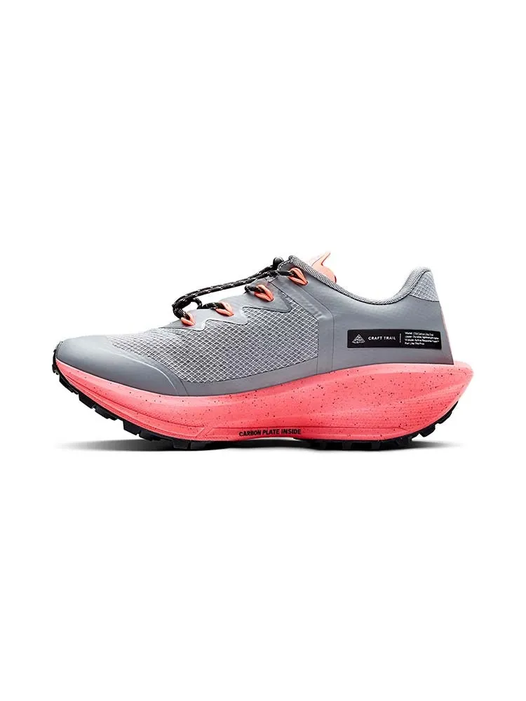 Women's CTM Ultra Carbon Trail Shoe - Monument/Crush sold by Craft Sportswear