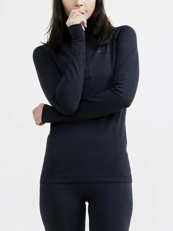 Women's Core Dry-Active Comfort Zip Baselayer sold by Craft Sportswear