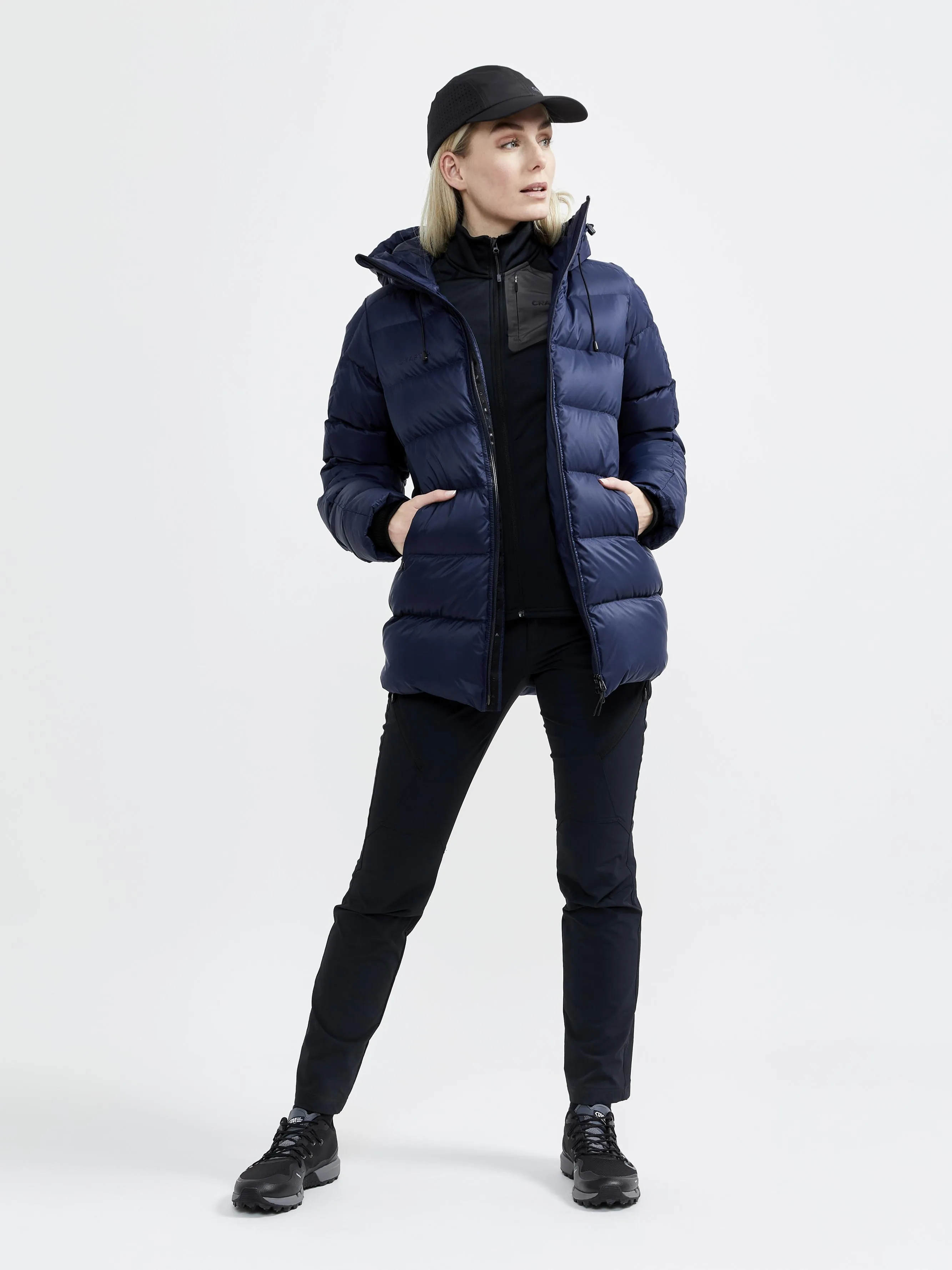 WOMEN'S ADV TECH FLEECE THERMAL MIDLAYER - Black sold by Craft Sportswear product image thumbnail 5