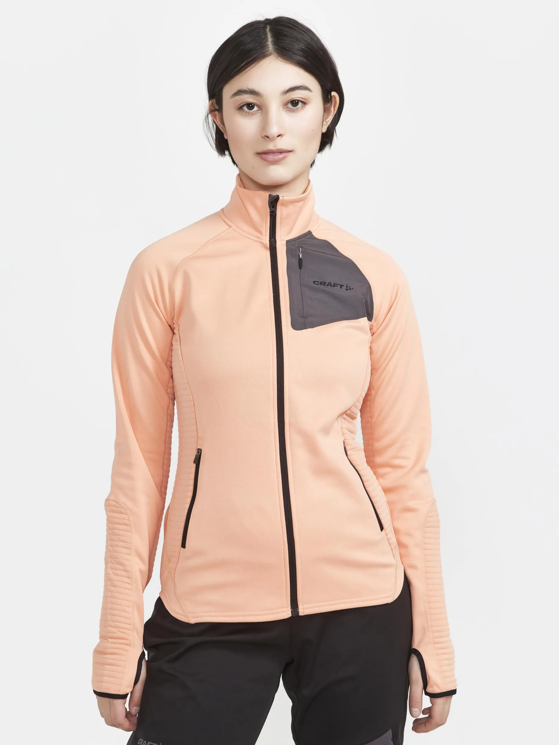 WOMEN'S ADV TECH FLEECE THERMAL MIDLAYER - GLOW sold by Craft Sportswear