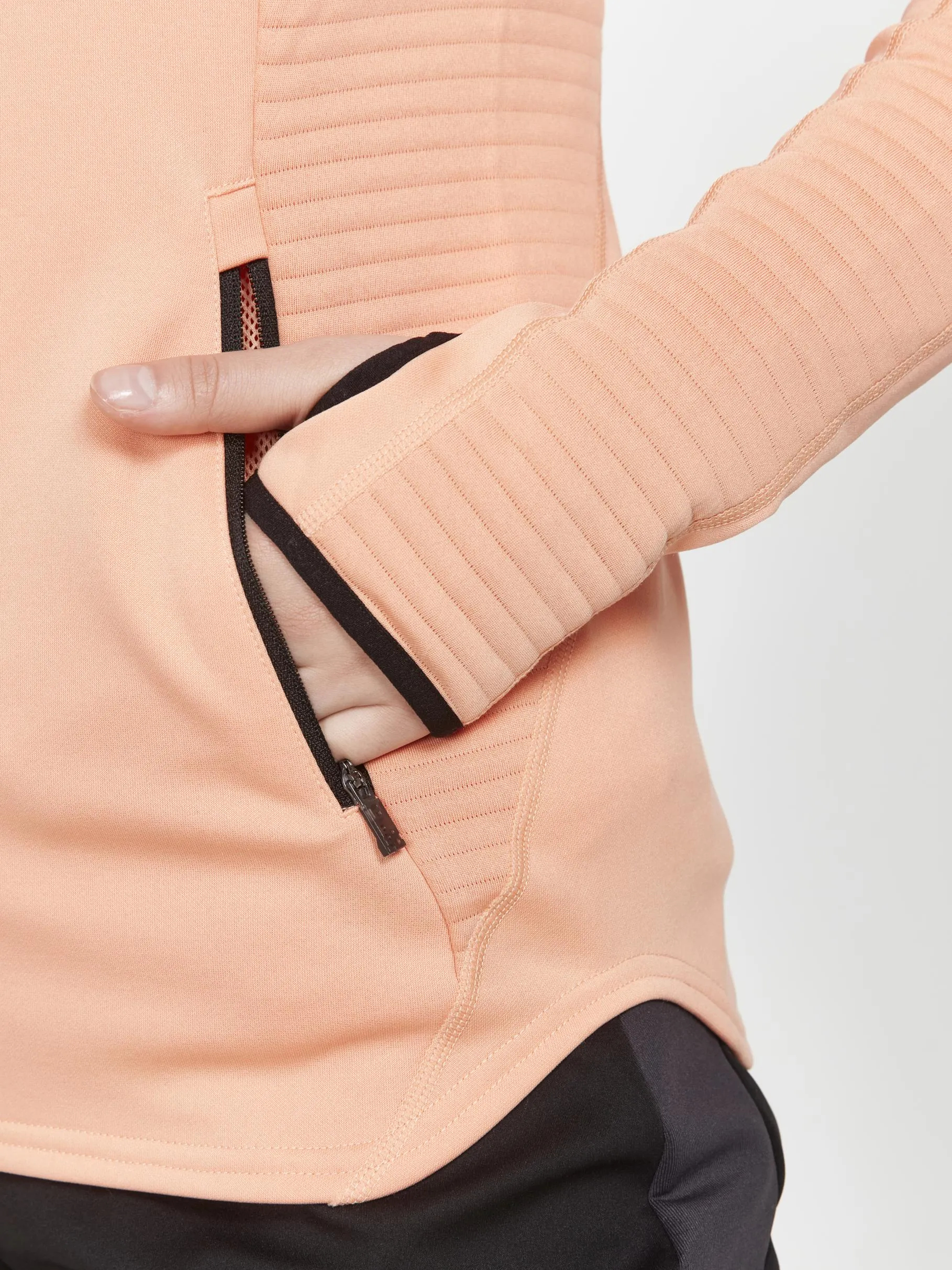 WOMEN'S ADV TECH FLEECE THERMAL MIDLAYER - GLOW sold by Craft Sportswear product image thumbnail 3