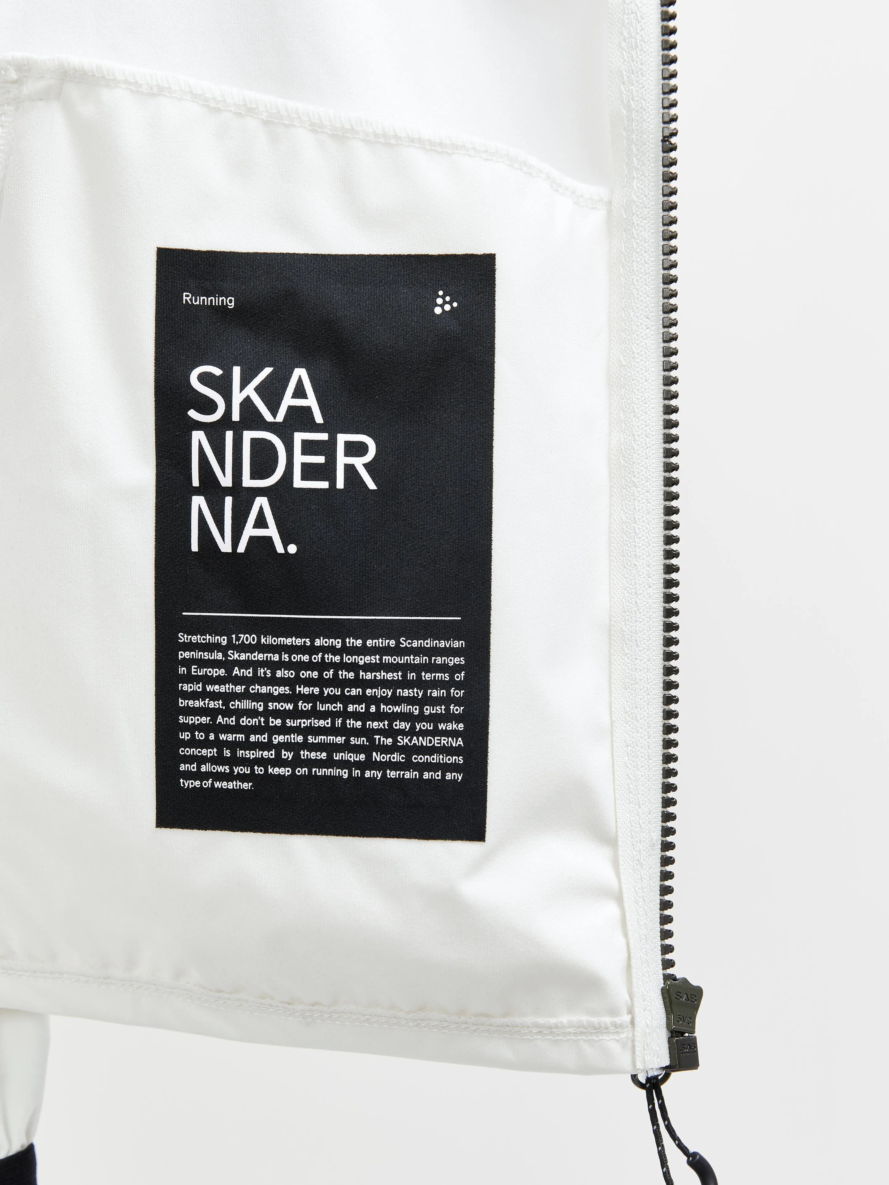 WOMEN'S PRO HYDRO LUMEN RUNNING JACKET 2 - WHISPER sold by Craft Sportswear product image thumbnail 5