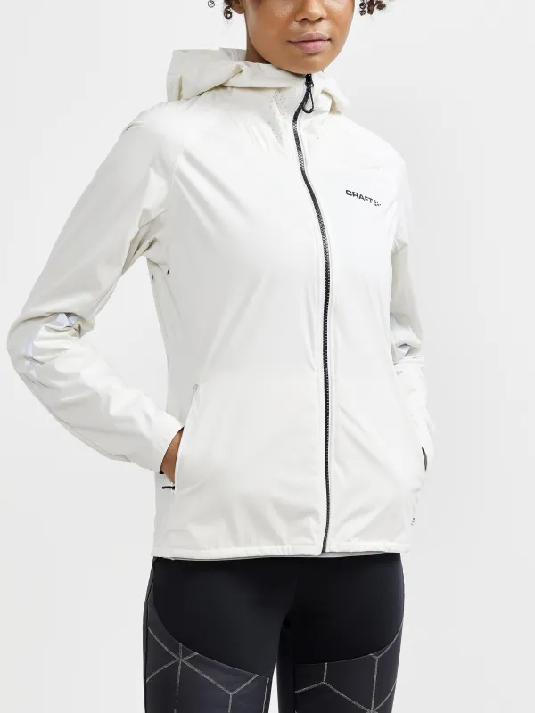 WOMEN'S PRO HYDRO LUMEN RUNNING JACKET 2 - WHISPER sold by Craft Sportswear