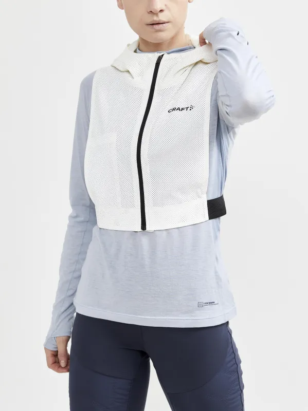 ADV LUMEN SHORT VEST - WHITE/BLACK sold by Craft Sportswear